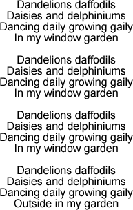Dandelions and Daffodils